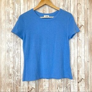 Investments Cashmere Short Sleeve Sweater Size Medium Women